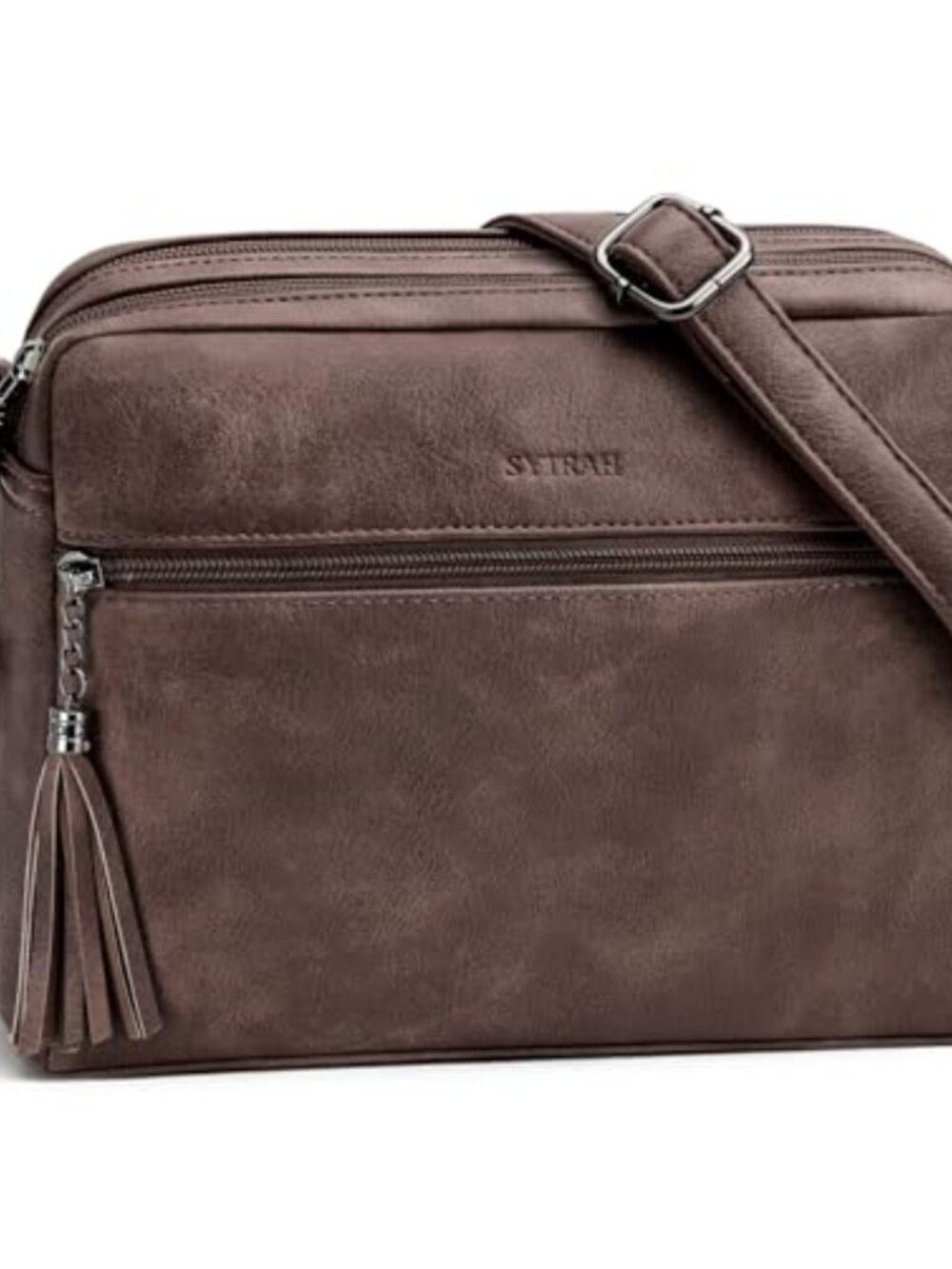 Anti-Theft Crossbody Purse with Built-in Wallet RFID Blocking Medium